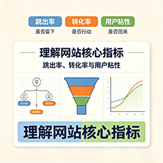 鸡西建站-理解网站核心指标:跳出率、转化率与用户粘性