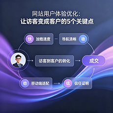 鸡东建站-网站用户体验优化：让访客变成客户的5个关键点